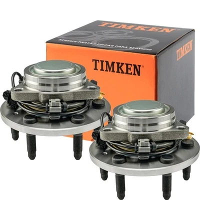 2WD TIMKEN Front Wheel Bearing Hub Pair For Chevy Silverado GMC Sierra 1500 6Lug - Изображение 1 из 4
