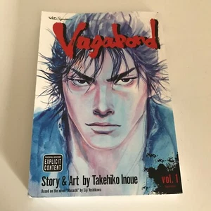 RARE Vagabond Vol. 1 English Manga Takehiko Inoue Viz OOP Seinen (1st Print) t13 - Picture 1 of 6