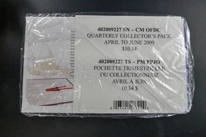 *Kengo* Canada First day Cover FDC sealed Prestige Quarterly Pack Apr-Jun 2009b - Foto 1 di 2