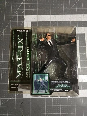 (2004) McFarlane Toys The Matrix Series Two AGENT SMITH - The Super Burly Brawl - Imagem 1 de 4