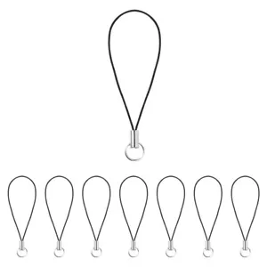 100Pcs phone hanging strap Cell Phone Charms Phone Charm Lanyard Keychain - Zdjęcie 1 z 12