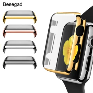 Pour Apple Watch Série 1/2/3/4/5- Coque Protection écran ANTICHOC 38/40/42/44mm - Picture 1 of 3