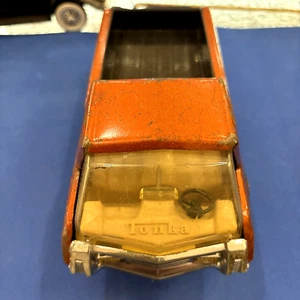 Vintage 1970s Tonka Stables Pickup Toy Rodeo Truck Steel Burnt Orange - Picture 1 of 10