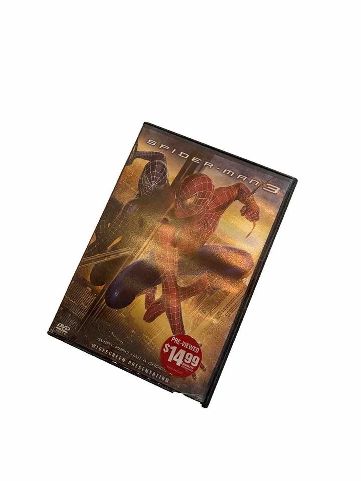 Spider-Man 3 (DVD, 2007) - In Blockbuster Case - Image 1 of 1