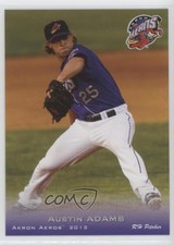 2013 Grandstand Akron Aeros Austin Adams #25