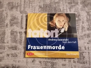 Das Erste - Tatort Andrea Sawatzki liest den Fall Frauenmorde Hörbuch CD 2007 - Bild 1 von 3