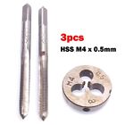 Precise Metric Thread Right Hand Tap and Die Set HSS M4 x 0 5mm (3pcs)