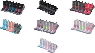 Calcetines deportivos Saucony Selective Cushion Performance No-Show para mujer Foto 1 de 3