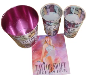 Disney+ Streaming "Taylor Swift ERAS TOUR" Get Your Popcorn Tub, 2 Cups, Poster - Picture 1 of 2