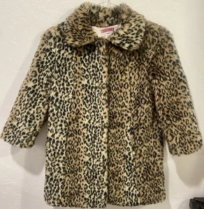 Vintage Faux Leopard Fur Coat Tailored To You Custom Clothier Women’s Small READ - Picture 1 of 20