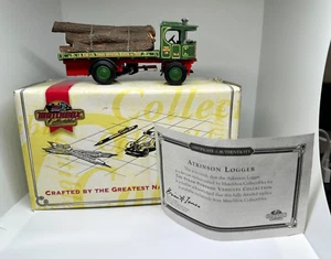 Vintage 1995 Matchbox Collectibles ATKINSON LOGGER #YAS06-M In Box w/ COA - Picture 1 of 20