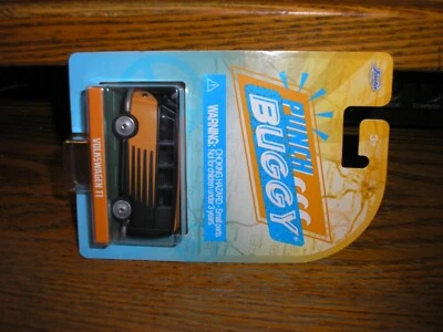 Jada Slug BUG Volkswagen T1 Van 13 Window VW Bus Microbus Orange & Black Free SH - Image 1 of 2
