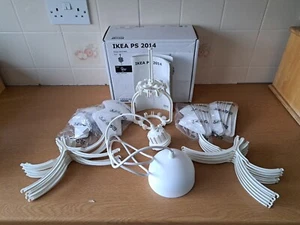 IKEA PS 2014 Wahl Pendant ceiling Light White Death Star Style Unused New - Picture 1 of 10