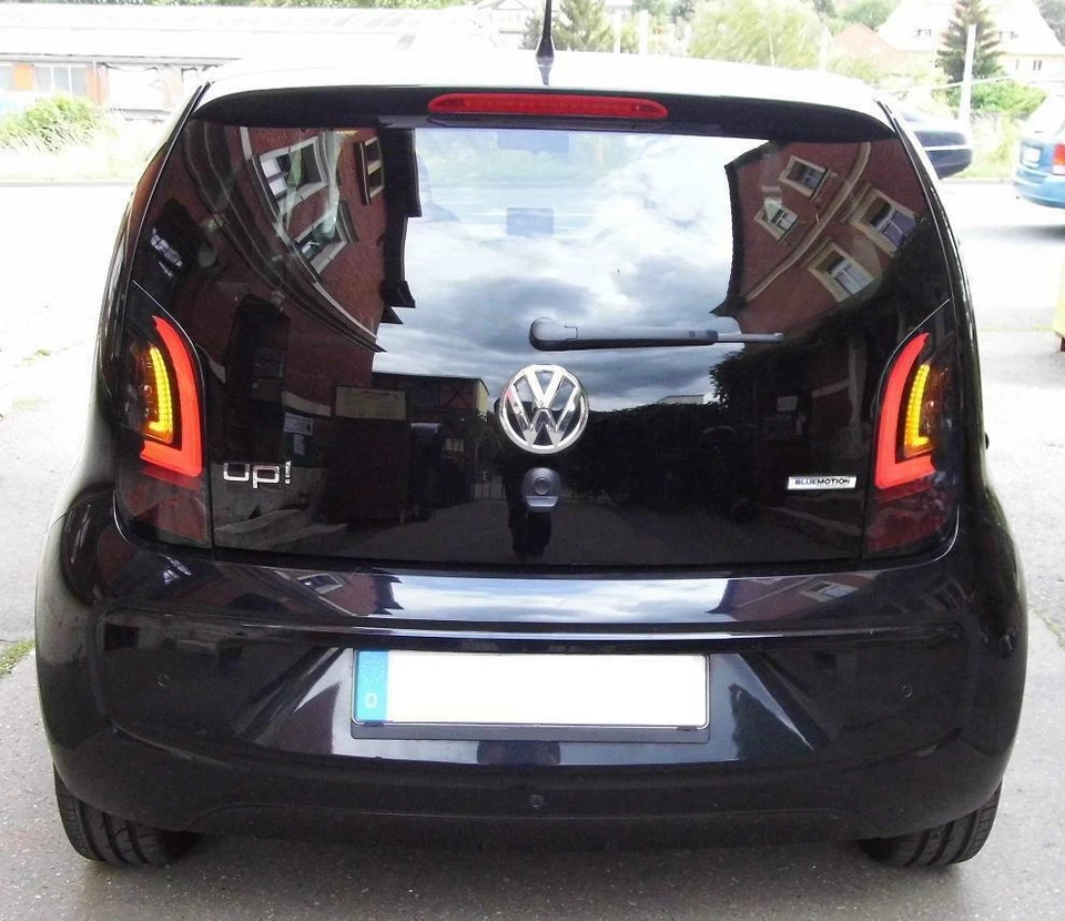 Fanali posteriori a LED Lightbar luci posteriori per Skoda Citigo VW Up anno 11-15 nero - Immagine 1 di 4