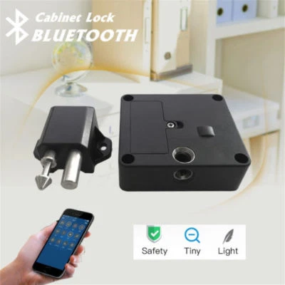 LOCK CONNECTION Bluetooth Electronic Hidden Cabinet Drawer Lock Home Security
