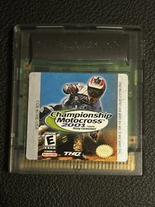Championship Motocross 2001 Game Boy Color Game - Picture 1 of 3