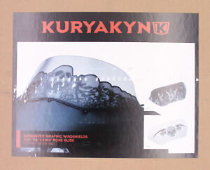 Kuryakyn Zombie Graphic Windshield Part Number - 1822