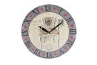 schne Wanduhr im Vintage-Look Paris London Design Wand Uhr SHABBY CHIC Clock