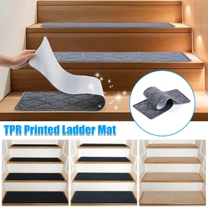 Stair Mat Indoor Anti Slip Stair Carpet Treads Carpet Non Slip Stair Treads Rug - Picture 1 of 15