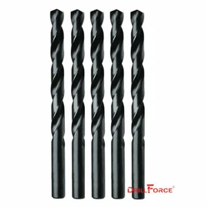 Brocas Jobber de vástago reducido 5 piezas de 25/64" óxido negro 3/8" para metal madera - Imagen 1 de 12