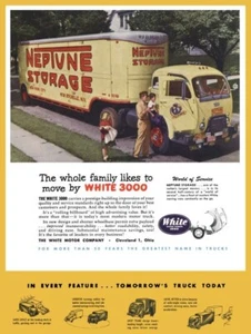 1952 White 3000 Truck NEPTUNE STORAGE NEW METAL SIGN: 9 x 12" Free Shipping - Picture 1 of 1
