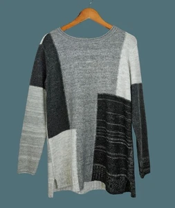 Caslon Color Block Tunic Sweater Casual Business Women Size Small - Picture 1 of 7