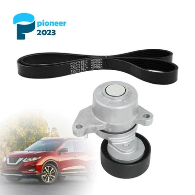 Kit de componentes de transmisión por correa Serpentine para Nissan Rogue Altima 2014-2018 SV SL S Foto 1 de 4