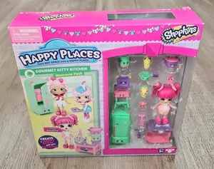 Shopkins Happy Places Donatina Gourmet Kitty Kitchen Welcome Pack, NEW, RARE - Picture 1 of 8
