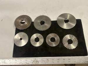 MACHINIST TOOL DREHBANK FRÄSE Maschinist Lot Fräsfräse Metallschneiden Sägeblätter Aa - Bild 1 von 4