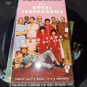 The Royal Tenenbaums Screener VHS Movie Tape Demo Promo Wes Anderson - Bild 1 von 2