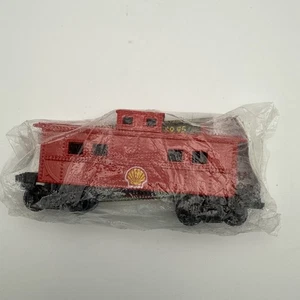 Shell Oil Promo Fletcher Barnhart & White HO Scale Diecast Train Red Caboose - Picture 1 of 4