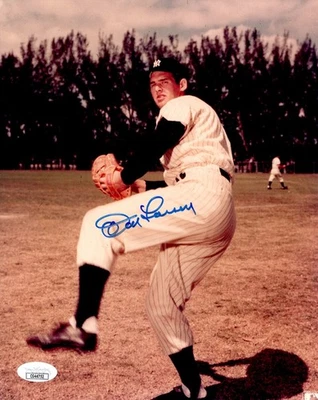 Don Larsen Signed Autographed 8X10 Photo Yankees Vintage Pose JSA CG44752 - Image 1 of 2