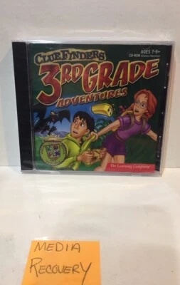 Cluefinders 3rd grade(SPECIAL BONUS summer vacation bonus KID PIX 3) AGES 7-9+ - Image 1 of 2