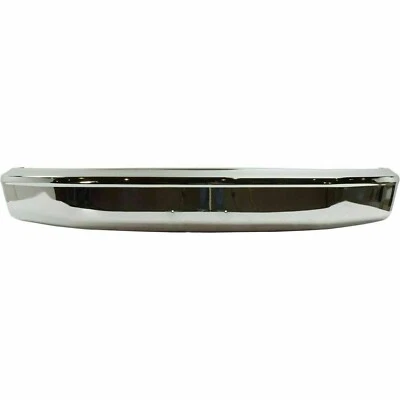 Fit For F-150 Bronco 92-96 New Front Chrome Bumper Face Bar without Molding Hole Foto 1 de 4