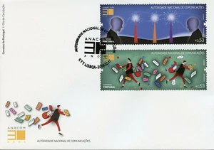Portugal Stamps 2019 FDC Anacom Ntl Communications Authority Technology 2v Set - Picture 1 of 1