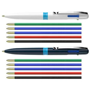 Schneider Take 4 Vierfarbkugelschreiber 4-Farb M + Ersatzminen Auswahl - Bild 1 von 4