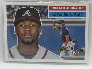 Ronald Acuña Jr. 1956 Retro 2023 Topps Archives Baseball # 80 - Picture 1 of 2