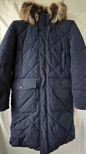 BARBOUR Dalbigh Parka Quilted Jacket, Navy, Medium, Genuine, RRP-£329, BNWT - Picture 1 of 9