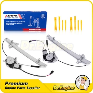 Regulador de ventana eléctrica delantera 2* con motor adecuado 05-21 Nissan Frontier 05-15 Xterra - Imagen 1 de 9