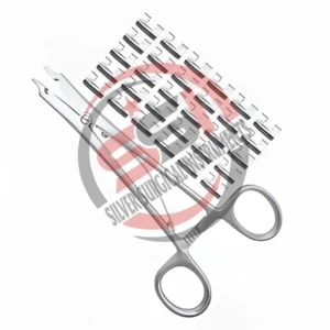 Raney Scalp Clip Applicator Plus 30 Pcs Clips Surgical Instruments Set - Picture 1 of 3