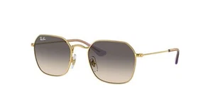 Gafas de sol Ray-Ban RJ9594S Jim Square Junior, dorado/gris degradado, 49 mm - Imagen 1 de 8