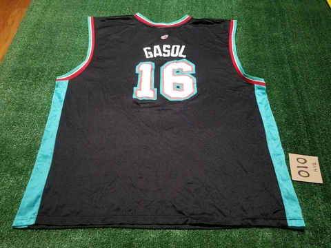 Men's Adult Pau Gasol Memphis Grizzlies Jersey 3XL Reebok Cover