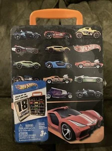 Hot Wheels 18 Car Tin Storage Carrying Case for 1:64 Scale Vehicles W/Handle NEW - Picture 1 of 7