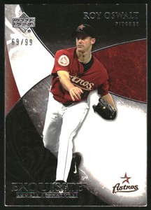 2007 Exquisite Collection Rookie Signatures #27 Roy Oswalt /99