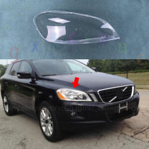 For Volvo 2010-2013 XC60 Right Side Front Headlamp Lights Lens Cover Shell 1PCS
