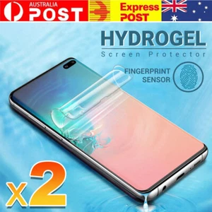x2 Samsung Galaxy A06 A16 A15 A35 A55 A25 Ultra Plus Hydrogel Screen Protector - Picture 1 of 12