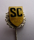 Vintage German Lapel Pin Badge. Sc Oberfullbach  1963  (7719)