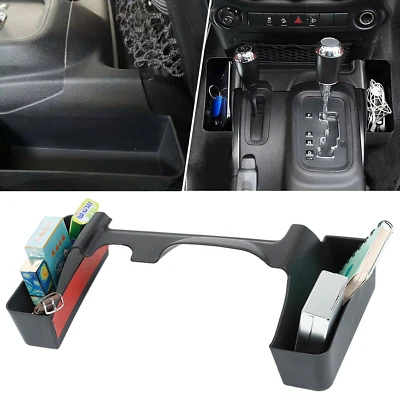 for Jeep Wrangler JK JKU Gear Tray Gear Shift Console Side Storage Box 2011-2017 Foto 1 de 4