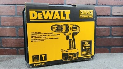 Dewalt DCD775KL Tool Kit Box(CASE ONLY) -***NEW*** - Image 1 of 4