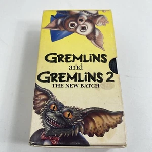 Gremlins & Gremlins 2 The New Batch VHS Box Set RARE 1990 Warner Home Video - Picture 1 of 9